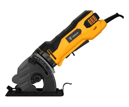 Пила циркулярная (дисковая) 1000 Вт, 5500 об/мин, пропил 26 мм, диск 85 мм DKCS1000 DEKO Фотография_1