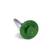Гвозди Ондулин с литыми шляпками зеленые (100шт.)