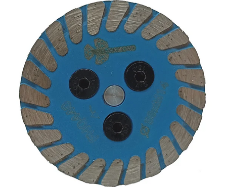 Диск алмазный 50х14 мм отрезной по граниту, сухой с фланцем Flange Turbo TRIO-DIAMOND Фотография_4