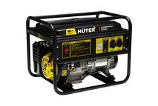 Генератор бензиновый 5.5 кВт 220В бак 22 л, ручной стартер DY6500L HUTER