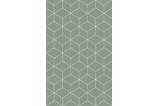 Плитка облицовочная Веста зеленая низ 02, 250х400х8 мм
