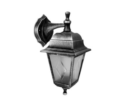 Светильник садово-парковый PP4201/02 C42 НБУ 04-60-001 У1 Леда 4-гран. пласт.+ черн. серебро Фотография_1