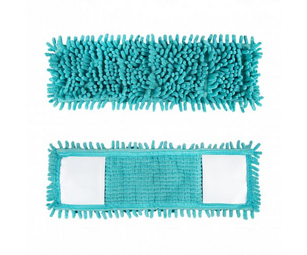 Насадка для швабры микрофибра/микрофибра лапша 44х14 см РЫЖИЙ КОТ (2 шт/уп) Фотография_1