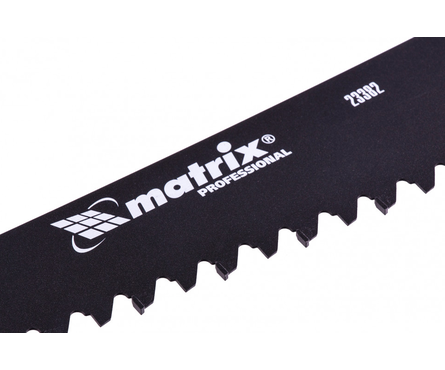 Ножовка по пенобетону Matrix 700 мм, защитное покрытие, твердосплавные напайки на зубья, двухкомпонентная ручка Фотография_1