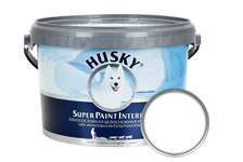 Краска интерьерная HUSKY Super Paint Interior износостойкая, матовая (2.5 л)