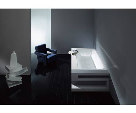 Ванна 1800*900 mm. Asymmetric Duo mod.742 (easy clean finish), alpine white Фотография_2