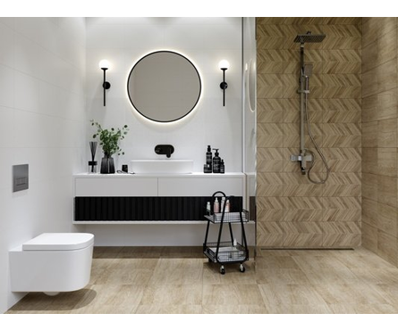 Керамогранит Муза бежевый 01 400х400х8 мм 1-й сорт Фотография_1