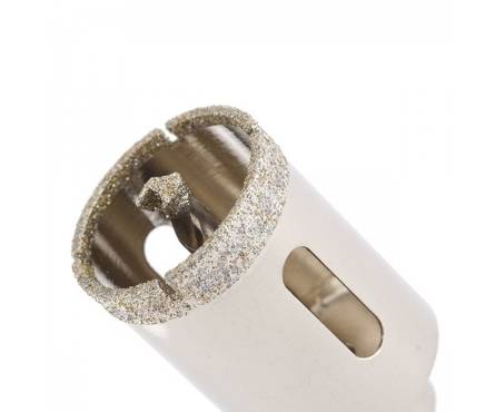 Коронка алмазная по керамограниту 30 мм с центрирующим сверлом MATRIX Фотография_1