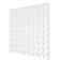 Решётка вентиляционная декоративная потолочная 595х595 (белая)