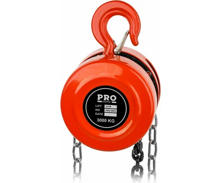 Таль ручная цепная 3 т, 3 м PRO STARTUL Фотография_4