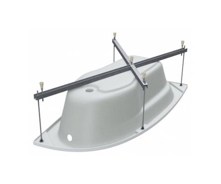 Ванна акриловая 1700х950 мм правая (каркас+экран+сифон) Мадрид ТРИТОН Фотография_2