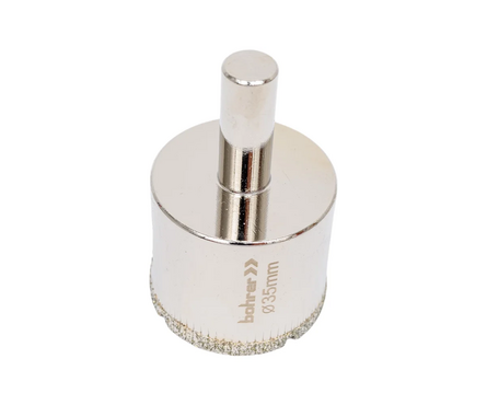 Коронка алмазная 35 мм по стеклу и кафелю BOHRER Фотография_1