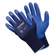 Перчатки полиэстер с латексным покрытием для тяжелых работ в и/у синие р-р XL FIBERON Фотография_0
