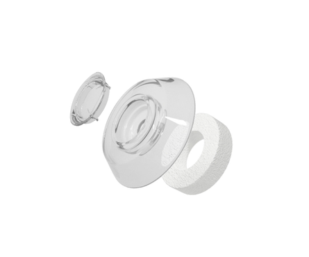Термошайба универсальная, прозрачная, с уп. кольцом, под поликарбонат 4,6,8 мм, 250 шт/уп Фотография_0
