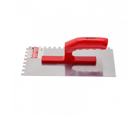 Гладилка 130х280 мм, зуб 8х8 мм, пластмассовая ручка MATRIX Фотография_1