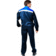 Костюм СТАФФ (куртка + полукомбинезон) смесовая ткань цвет синий-василек (96-100/182-188) Фотография_2