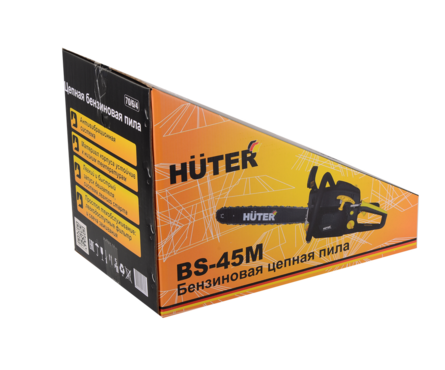 Бензопила HUTER BS-45M 2.3 кВт/3.1 л.с., 16/40 см, 57 зв., 3/8, 1.3 мм Фотография_6