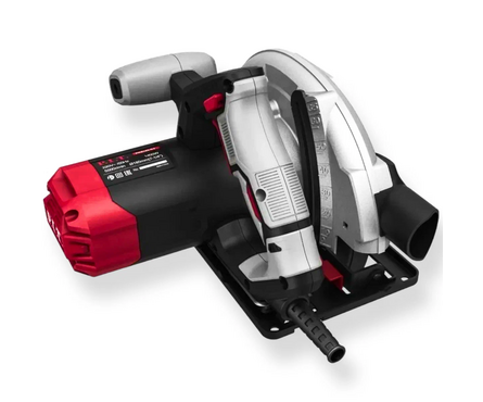 Пила циркулярная (дисковая) 1400 Вт, 5500 об/мин, пропил 60 мм, диск 185 мм PKS185-С3 P.I.T. Фотография_3