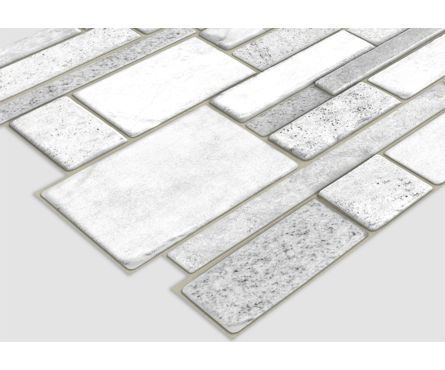 Панель ПВХ Камень Гранит серый 0.4 мм, 969х484 мм (0.4689 м²)  Фотография_1