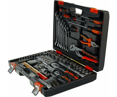 Набор инструментов 76 предметов 1/2 и 1/4 6-гранные 4-32 мм ВИХРЬ Фотография_1