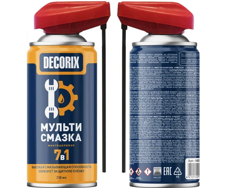 Смазка многофункциональная DЕСORIX 210 мл Фотография_1