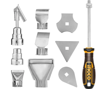Набор оснастки для технических фенов 10 шт INDUSTRIAL INGCO Фотография_0