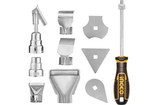 Набор оснастки для технических фенов 10 шт INDUSTRIAL INGCO