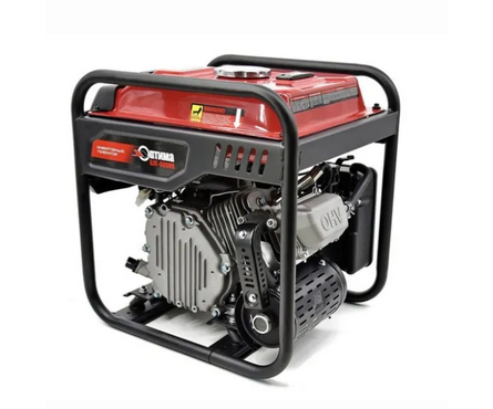 Генератор бензиновый инверторный 6.5 кВт 220В бак 7 л ручной стартер БЭГ-6000И ОПТИМА Фотография_1