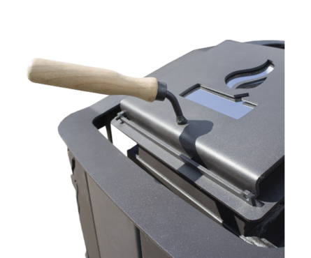 Печь банная Терма Каменка мини дровяная закрытая камера ВАРВАРА Фотография_7