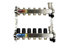 Коллекторная группа без расходомеров без кранов в сборе 6 вых 1х3/4
