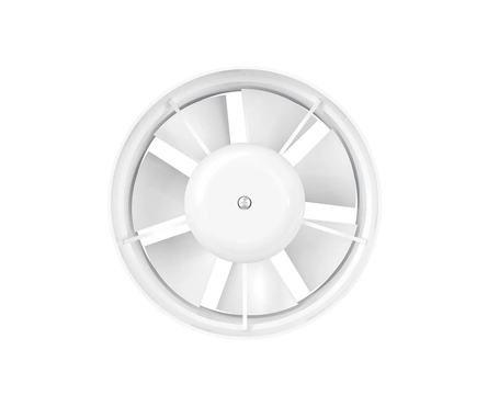 Вентилятор осевой вытяжной канальный d 125 мм белый VP5 AURAMAX Фотография_2