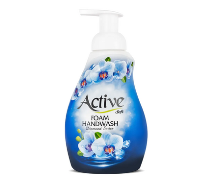 Пенка-мыло для рук ACTIVE небесный брилиант 500 мл Фотография_0