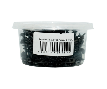 Саморез ГК-Дерево 3.5x55 мм (140 шт/упаковка) Фотография_1
