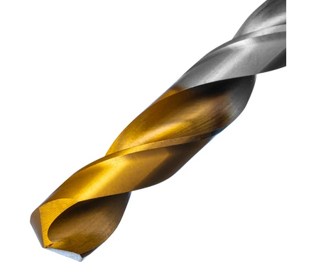 Сверло по металлу 12х151 мм Р6М5 1 шт Golden Tip DENZEL Фотография_2