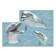 Панно Березакерамика Лазурь Дельфины 2, 250х350 мм Фотография_1
