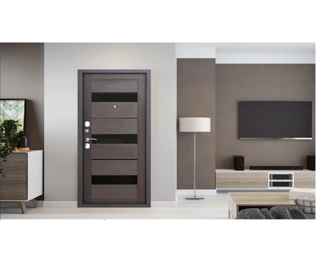 Дверь входная ФЕРРОНИ 7.5 см Гарда Муар Царга Темный Кипарис левая 960х2050 мм Фотография_1