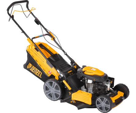 Газонокосилка бензиновая самоходная 6.5 л.с. 52 см, вес 42 кг,травосборник 60 л GLD-520SP DENZEL Фотография_1