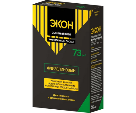 Клей для обоев ЭКОН Флизелиновый 470 г Фотография_0