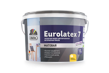Краска ВД Dufa Retail Eurolatex 7 для стен и потолков, глубокоматовая, 10 л