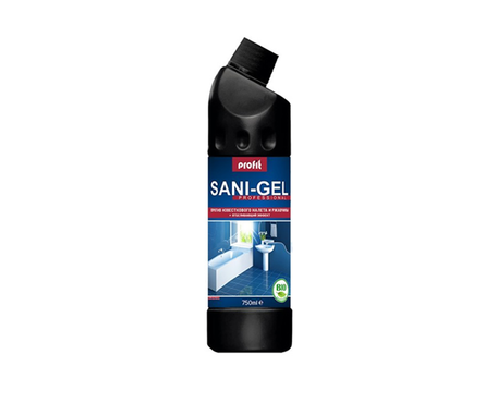 Чистящее средство Profit Sani-Gel для удаления известковых отложений и ржавчины, 0.75 л Фотография_0