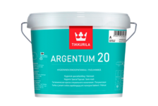 Краска ВД Tikkurila Argentum 20 антимикробная, п/матовая (9 л)