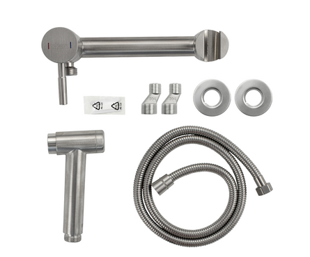 Смеситель с гигиенической лейкой сатин 2048 GFmark Фотография_2