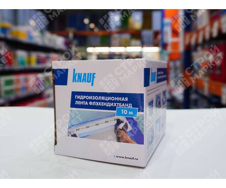 Лента гидроизоляционная KNAUF Флэхендихтбанд, длина 10 м, ширина 12 см Фотография_3