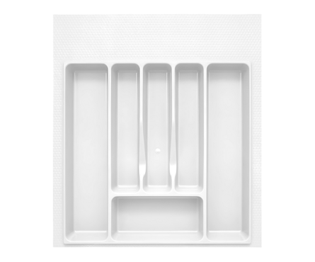 Лоток для столовых приборов 500х550 мм ПВХ белый Фотография_1