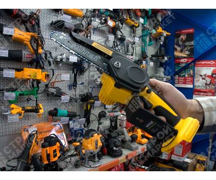 Пила цепная аккумуляторная HUTER ELS-20Li 150 мм, 20 В, Li-ion 2 АКБ 2 А*ч, ЗУ Фотография_10