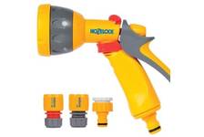 Комплект для полива HoZelock Spray Starter Set: пистолет-распылитель, 2 коннектора, штуцер