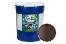 Грунт-эмаль по ржавчине 3 в 1 коричневый V 10 кг