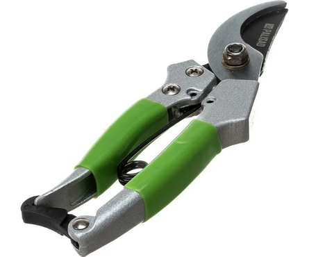 Секатор 180 мм металлические обрезиненные рукоятки PALISAD Фотография_1