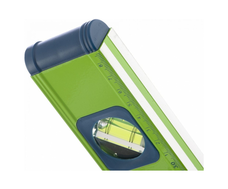 Уровень 1200 мм алюминиевый фрезерованный, 3 глазка, рукоятки CИБРТЕХ Фотография_1