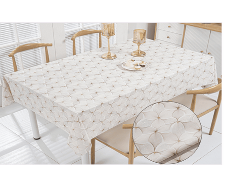 Клеенка столовая ПВХ Dekorelle Eleganta 001 1.4 м Фотография_0